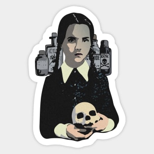 Wednesday AdDams Sticker